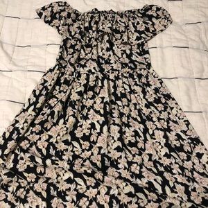 Target off the shoulder dress